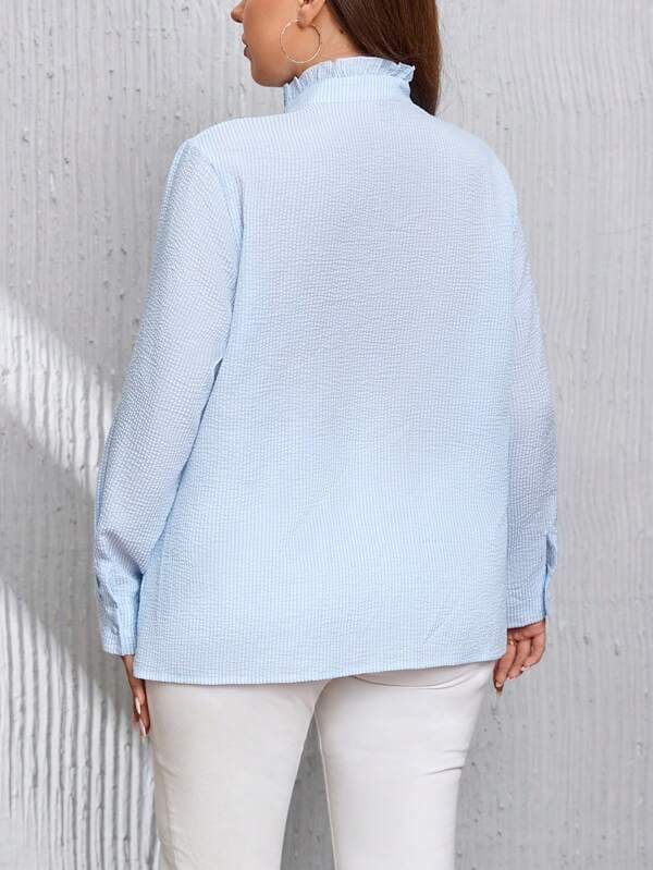 Striped Casual Blouse for Women - Ella