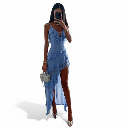 Comfy Solid Color Dress for Women - Ava